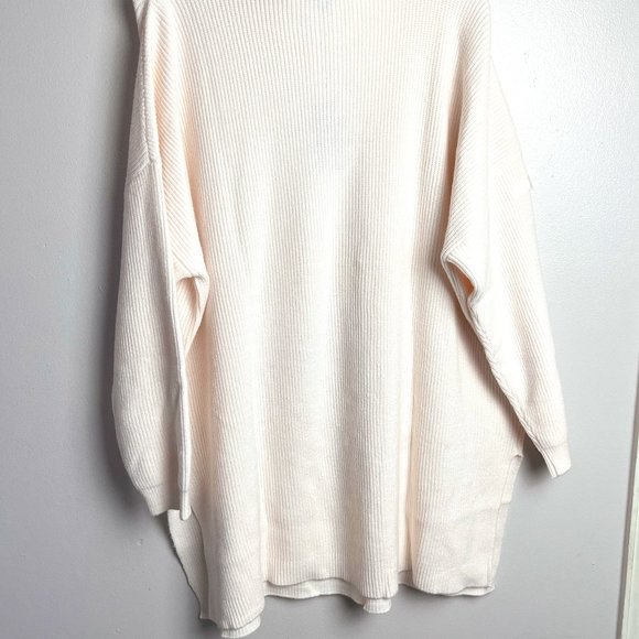 NWT Half-Zip Oversized Tunic Sweater Womens - Picture 3 of 9